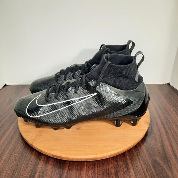 Nike Vapor Untouchable Pro 3 Mens Size 13 Black Football Cleats 2019 main image 4